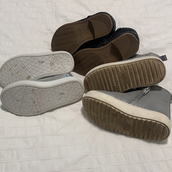 Lot of size 7 Cat and Jack boots and shoes - Picture 4 of 4